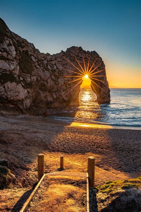 Durdle Door Steps by Bynack - VIEWBUG.com