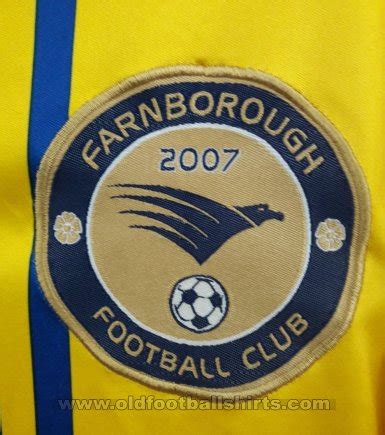 Farnborough FC Home football shirt 2011 - 2012. Sponsored by Medion