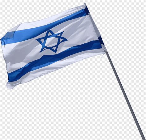 White and blue country flag, Of Israel Flag, objects, flags png | PNGEgg