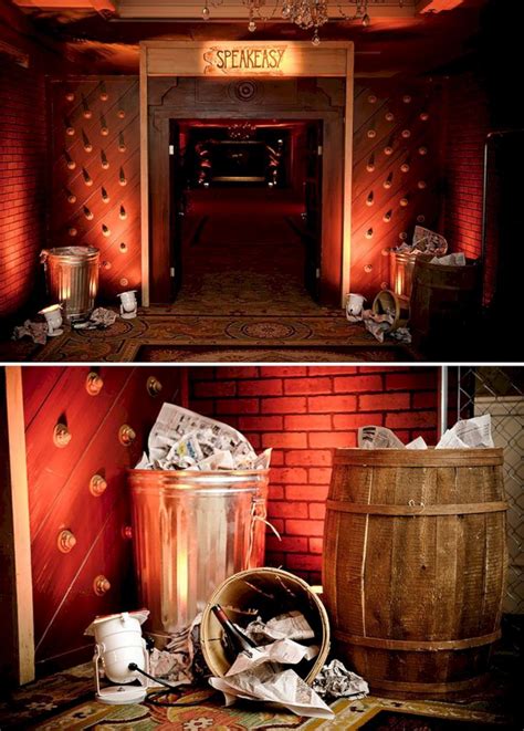 Speakeasy Theme Party Decorations | Speakeasy party, Speakeasy wedding, Gangster party