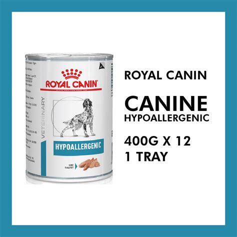 Royal Canin Veterinary Canine Hypoallergenic Wet Dog Food 400g x 12 (1 ...