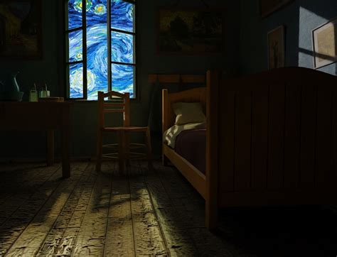 Vincent Van Gogh bedroom 3D model | CGTrader