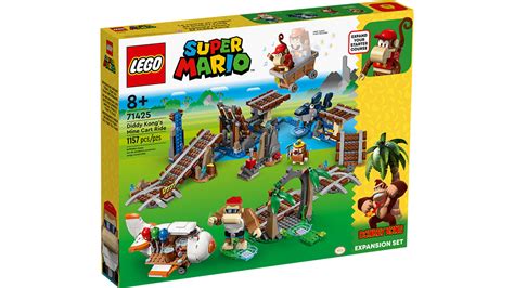 LEGO® Super Mario™ Diddy Kong's Mine Cart Ride Expansion Set - Nintendo ...