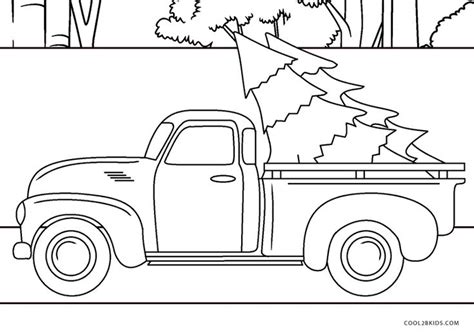 Free Printable Truck Coloring Pages for Kids