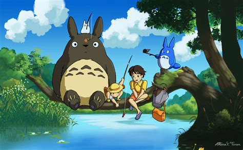 Studio Ghibli: My Neighbor Totoro by Athena-Tivnan on DeviantArt