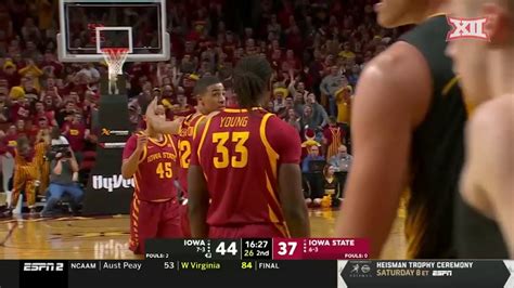 Iowa State vs. Iowa Men's Basketball Highlights - YouTube