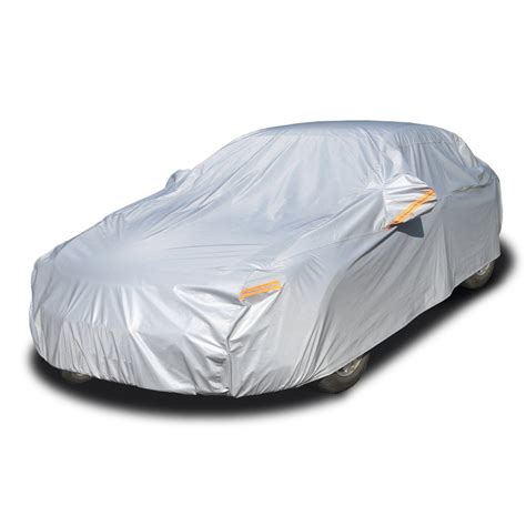 Buy Kayme 6 Layers Car Cover Waterproof All Weather for Automobiles, Outdoor Full Cover Rain Sun ...