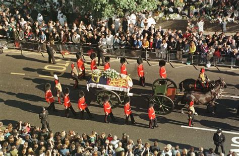 The day Britain stood still: Princess Diana's funeral