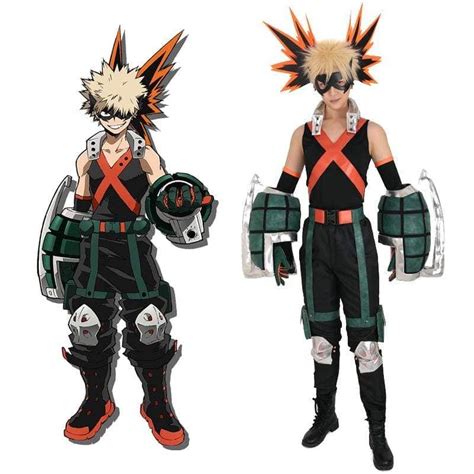 Xcoser My Hero Academia Katsuki Bakugo Cosplay Costume | Xcoser ...