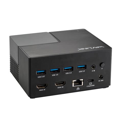 USB-C 4K Dual Display Universal Docking Station with Power Delivery-wavlink.com