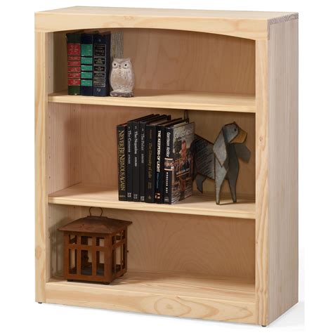 Archbold Furniture Pine Bookcases Customizable 36" Tall Pine Bookcase | Belfort Furniture | Open ...