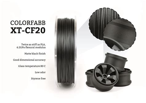 ColorFabb Releases Advanced Carbon Fiber Composite 3D Printing Filament - 3D Printing Industry