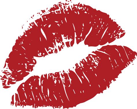 Download Red Lipstick Kiss Mark | Wallpapers.com