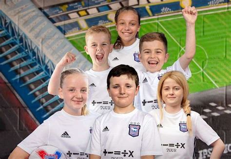 Ipswich Town FC's new away kit launched with help from the next generation