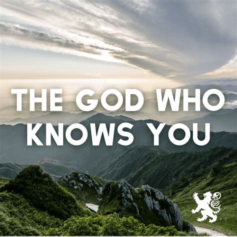 The God Who Knows You – Global Prophetic Alliance