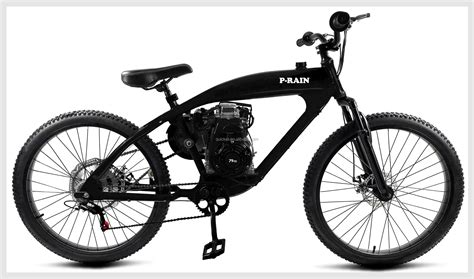 P-rain Motorized Bicycle 4 Stroke 79cc Ohv Single Cylinder Customized ...