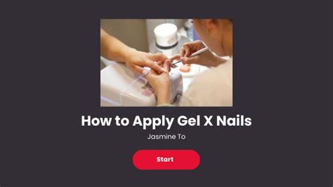 How to Apply Gel X Nails