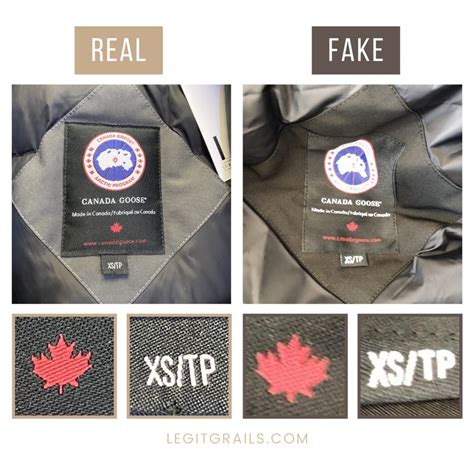 How To Spot Real Vs Fake Canada Goose Jacket – LegitGrails