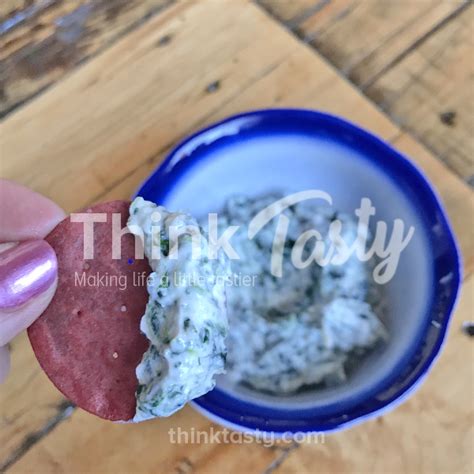 Healthy Spinach Dip | Think Tasty