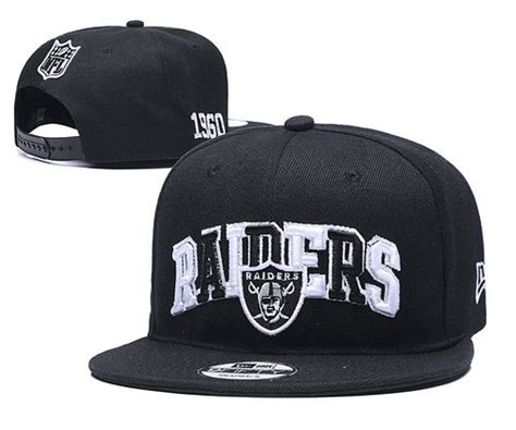 Raiders Team Logo Black 1960 Anniversary Adjustable Hat YD on sale,for Cheap,wholesale from China