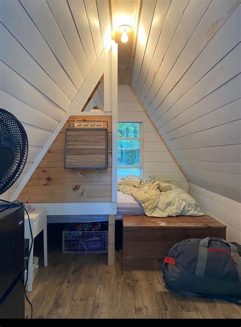 $6,000 Micro A-frame Cabin in NH in 2024 | A frame cabin, A frame house ...