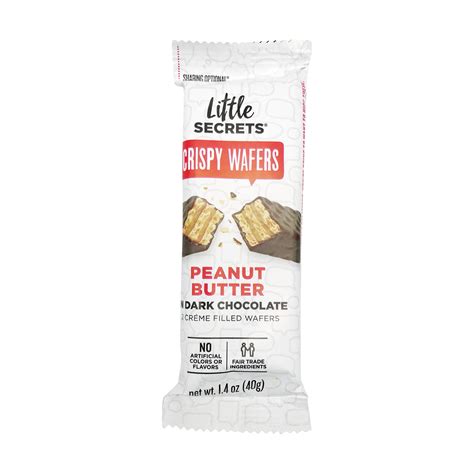 Pack of 2 - Peanut Butter With Dark Chocolate Crispy Wafers, 1.4 oz - Walmart.com - Walmart.com