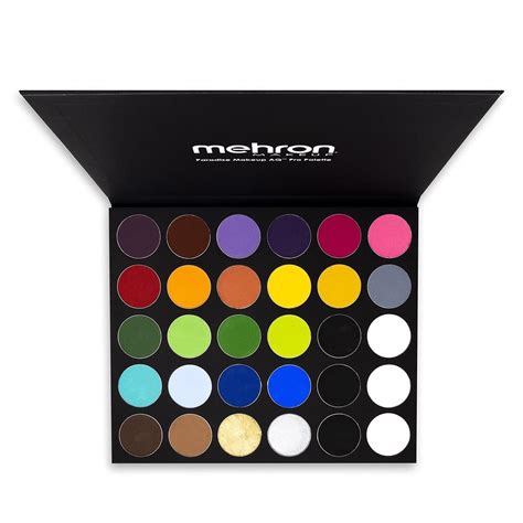 Buy Mehron Makeup Paradise AQ Magnetic & Refillable 30 Color Pro Paint ...