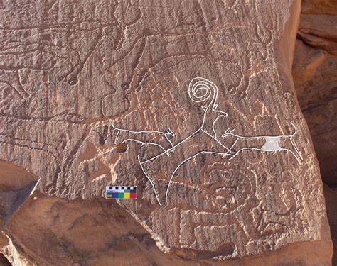 AlUla rock art panel of two do [IMAGE] | EurekAlert! Science News Releases