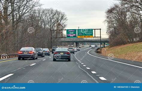 EZPass signs and terminal editorial stock photo. Image of jersey ...