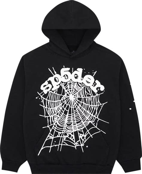 Buy Sp5der OG Web Hoodie 'Black' - SP5 OGWBLK HD | GOAT