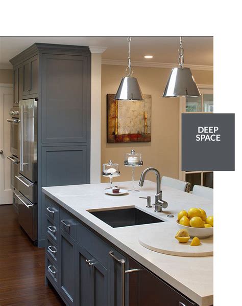 TOP 10 GRAY CABINET PAINT COLORS | Kitchen island with sink, Kitchen ...