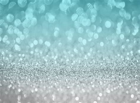 Premium Photo | White blue silver gradient glitter bokeh abstract texture background