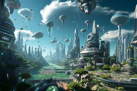 realistic sci-fi futuristic cit | s.mj.run/BvAjm-hWOmU reali… | Flickr