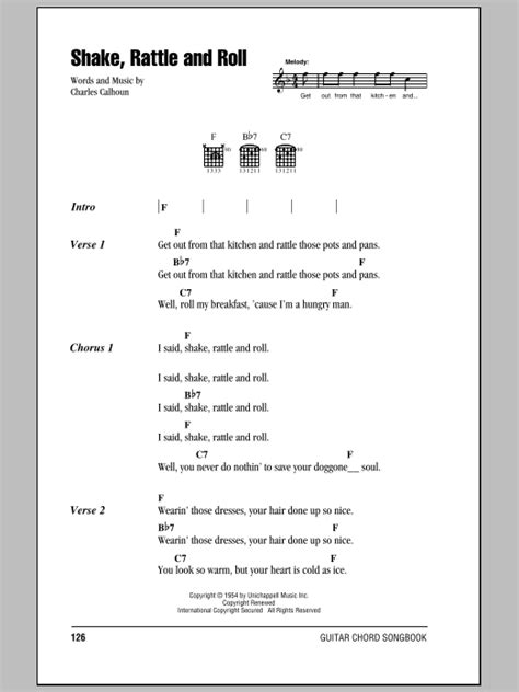 Shake, Rattle And Roll | Sheet Music Direct