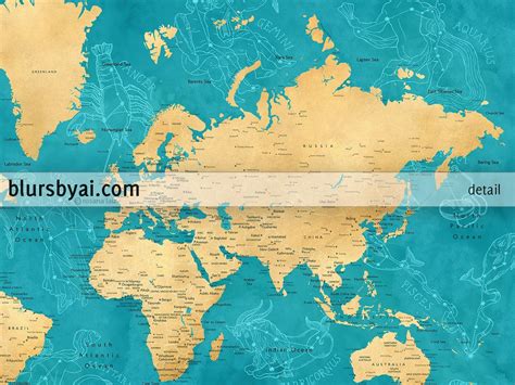 World Map Detailed Vector Photo Free Trial Bigstock - vrogue.co