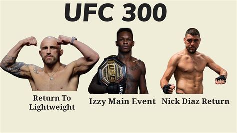 BOOKING THE MOST REALISTIC UFC 300 PPV FIGHT CARD - YouTube