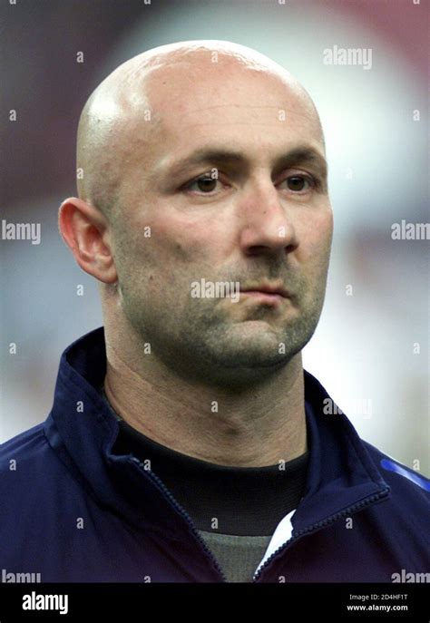 - WORLD CUP 2002 PREVIEW - HEADSHOTS - France player Fabien Barthez seen before an international ...