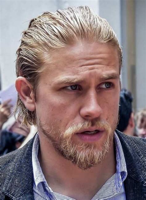 Jax Teller Haircut, Haircuts For Men, Mens Hairstyles, Charles Matthew Hunnam, Cabelo Rose Gold ...