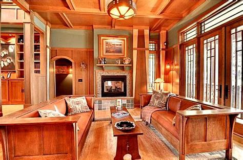 Minnesota Craftsman on Gull Lake 3 - Hooked on Houses | Craftsman living room, Craftsman ...