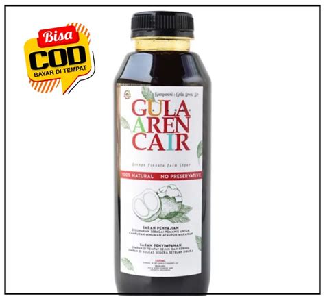 Gula Aren Cair liquid Arenga palm Sugar 500 ml | Lazada Indonesia