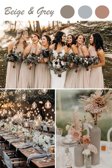 Top 8 2023 Wedding Colors Trend Ideas To Inspire - Clarity & Co | Wedding color trends, Neutral ...