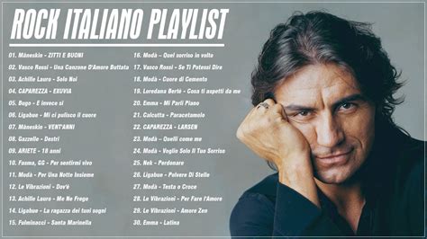 Rock Italiano Playlist: Canzoni Rock Italiane Più Belle - Migliore Musica Rock Italiana - YouTube