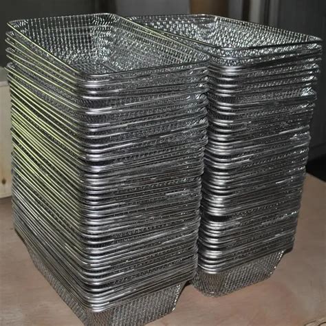 Food Grade Stainless Steel Wire Mesh Kitchen Cooking Baskets/trays - Buy Kitchen Cooking Baskets ...