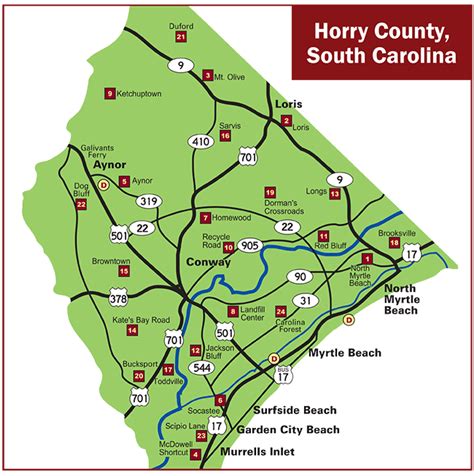 Horry County South Carolina Map - Winter Olympics 2024 Medals