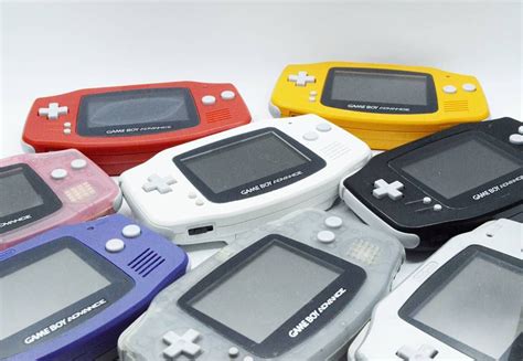 Game Boy Advance Colors