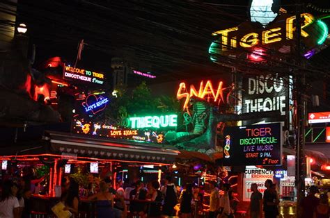 Bangla Road in Patong, Phuket, Thailand | The Tiger bar was … | Flickr
