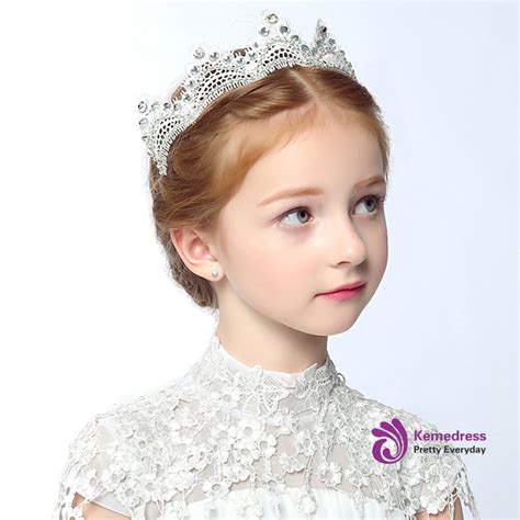 Flower Girl Tiara Exquisite Crown Princess Crown Tiara Queen Tiara