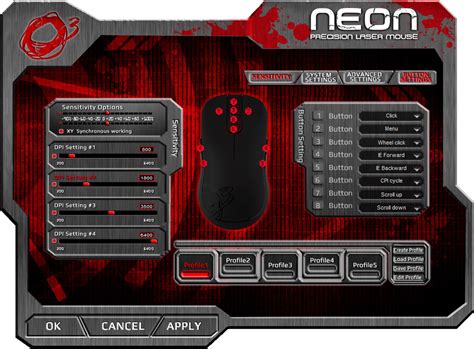 Ozone Gaming Neon Mouse Software 11 Sensitivity – Techgage