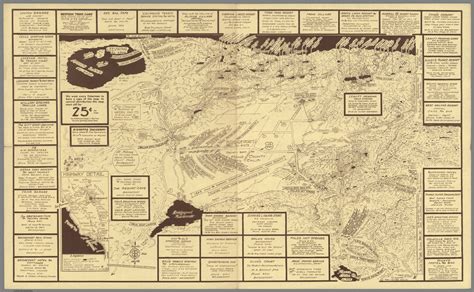 (Mono County). 1955 Map and resort directory of Southern Mono County ...