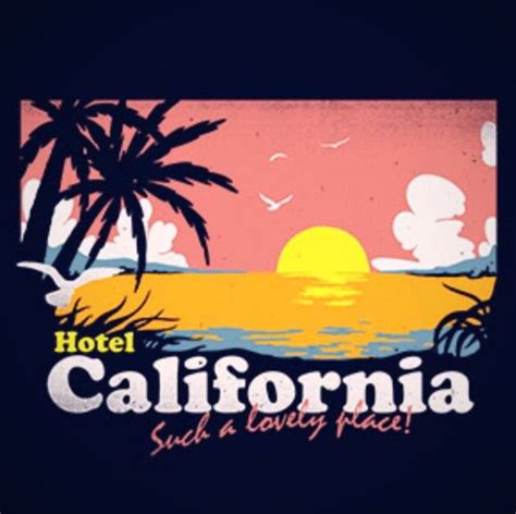 Pin by Katy Johnston on Home | Hotel california, California poster, Hotel